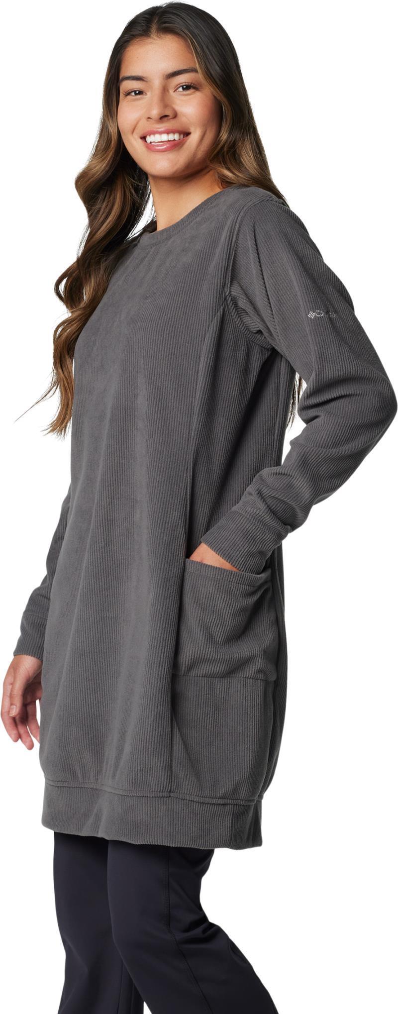 Blue Point Creek Fleece Dress - Shark 3