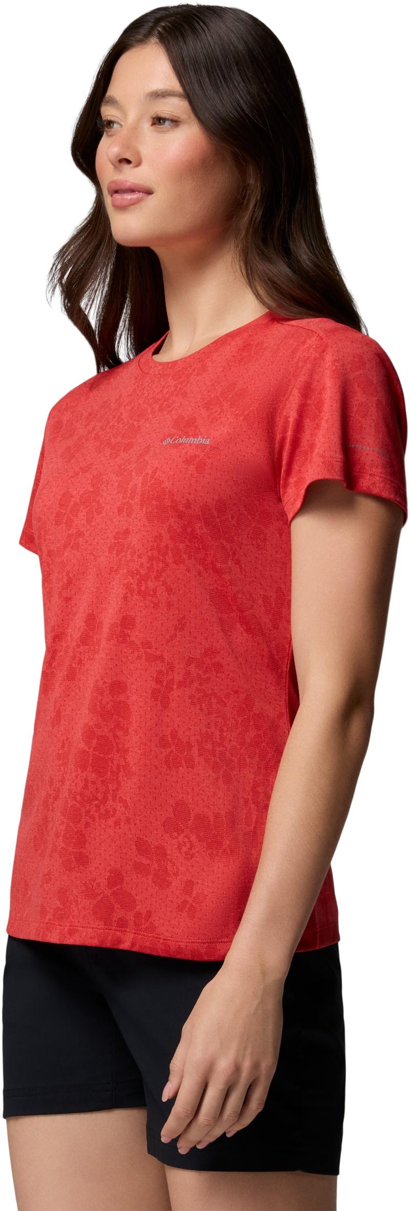 Bluebird Canyon II SS Crew - Womens - marine light / florage jacquard 1