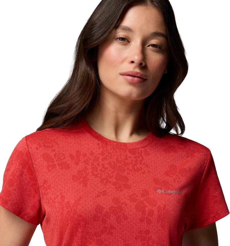 Bluebird Canyon II SS Crew - Womens - marine light / florage jacquard 1