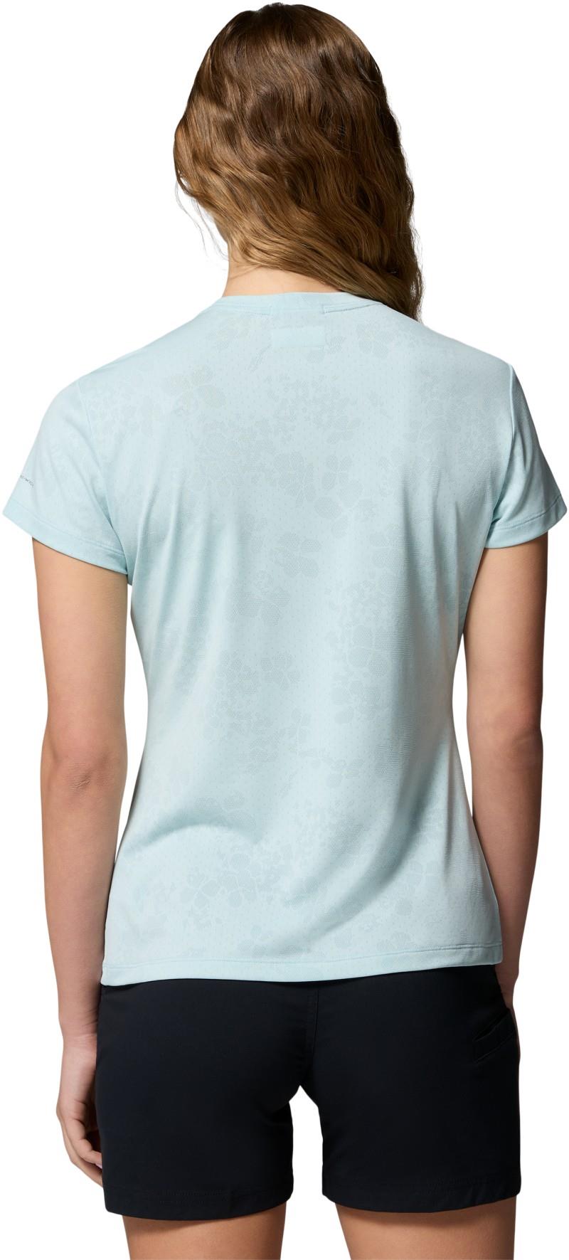 Bluebird Canyon II SS Crew - Womens - marine light / florage jacquard 1
