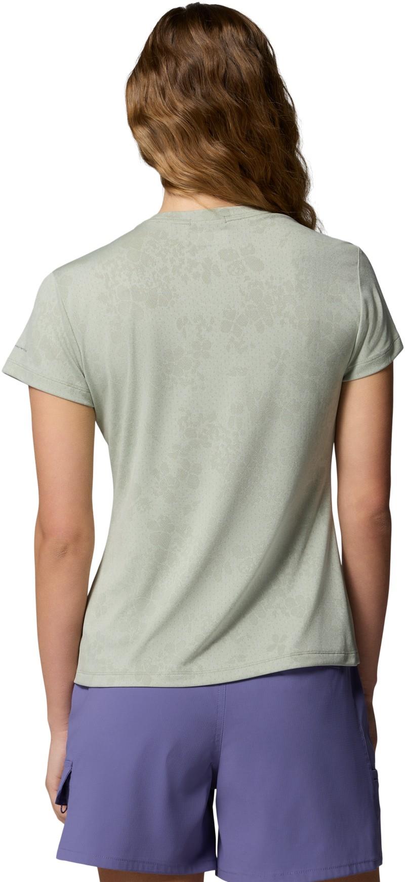 Bluebird Canyon II SS Crew - Womens - safari / florage jacquard 1