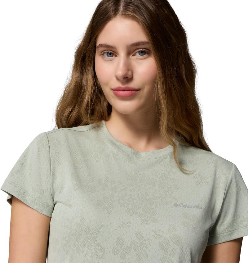 Bluebird Canyon II SS Crew - Womens - safari / florage jacquard 1