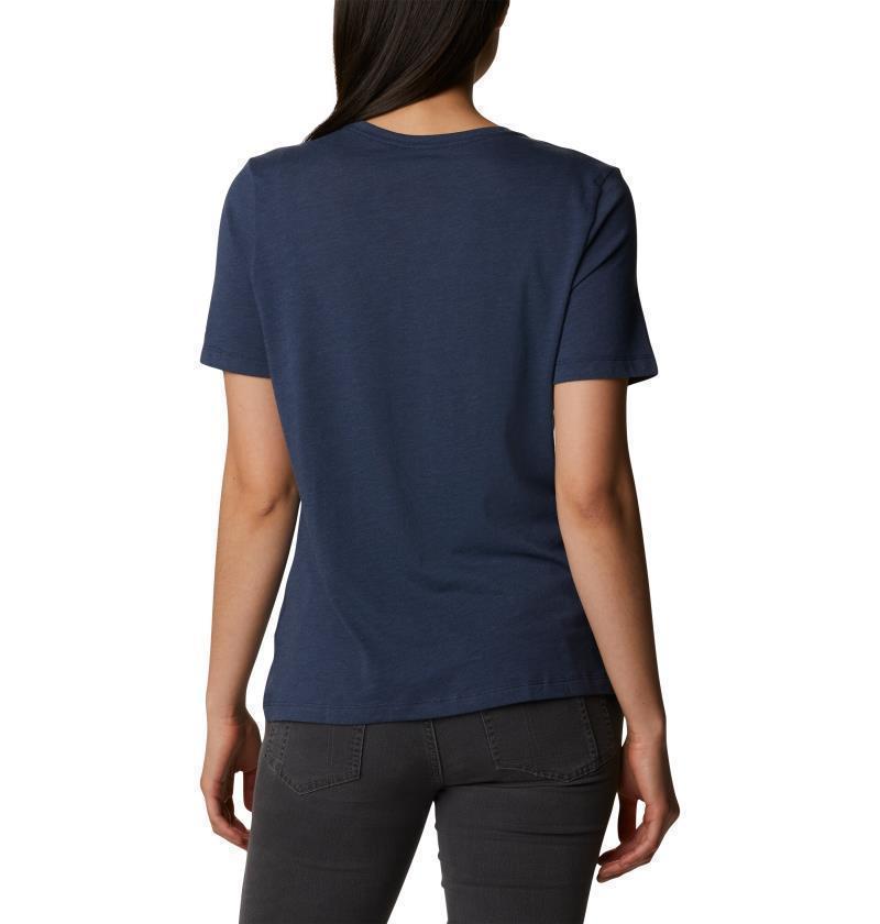 Bluebird Day Relaxed Crew Neck - Womens - Nocturnal Heather / Lakeshore Flora 4