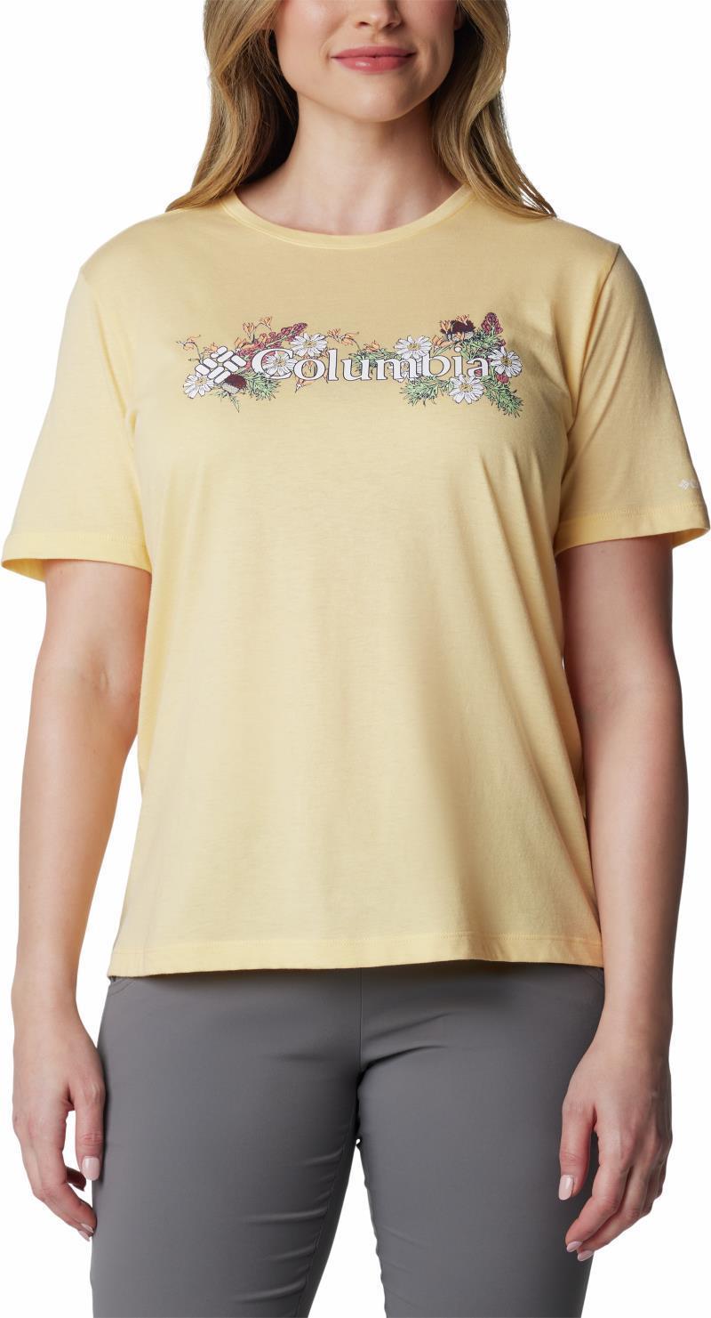 Bluebird Day Relaxed Crew Neck - Womens - Sunkissed Heather / Branded Bouquet 1