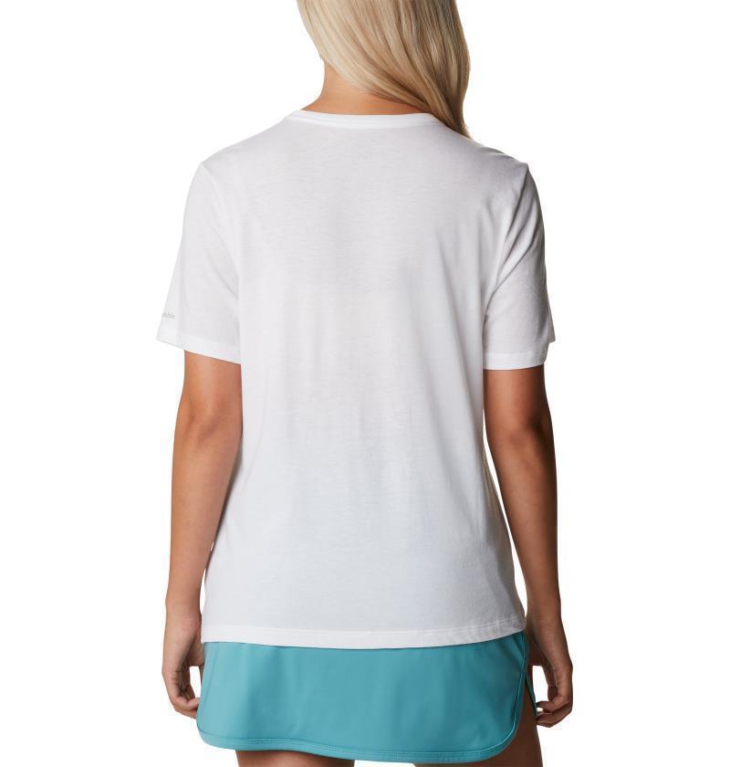 Bluebird Day Relaxed Crew Neck - Womens - White / Stacked Dotty 4
