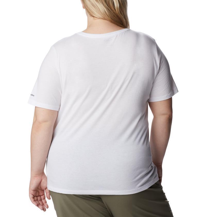 Bluebird Day Relaxed V-Neck, Extended - Womens - White / Be Outdoors 4