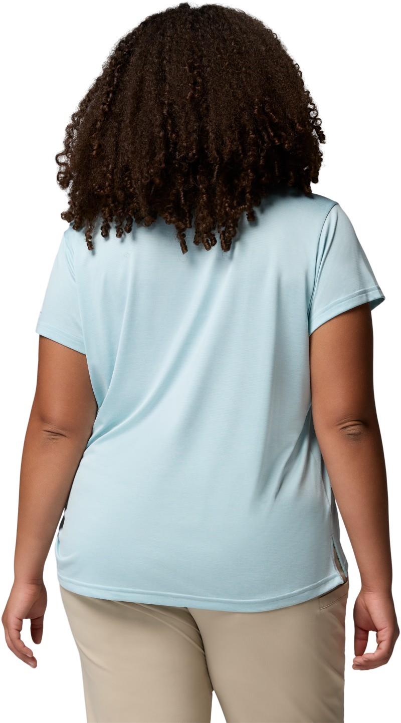 Bluevista Hill SS Crew, Extended - Womens - marine light heather 1