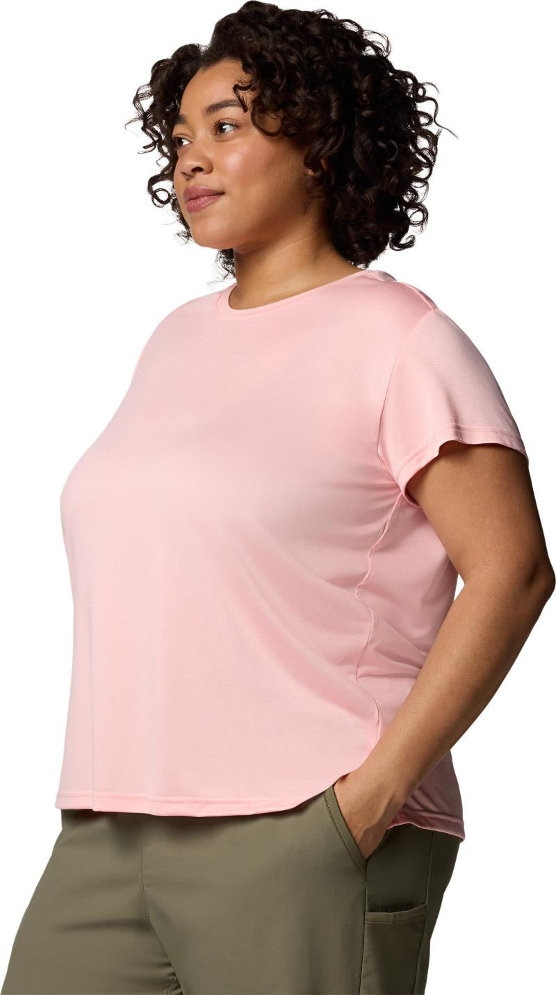 Bluevista Hill SS Crew, Extended - Womens - pink sand heather 1