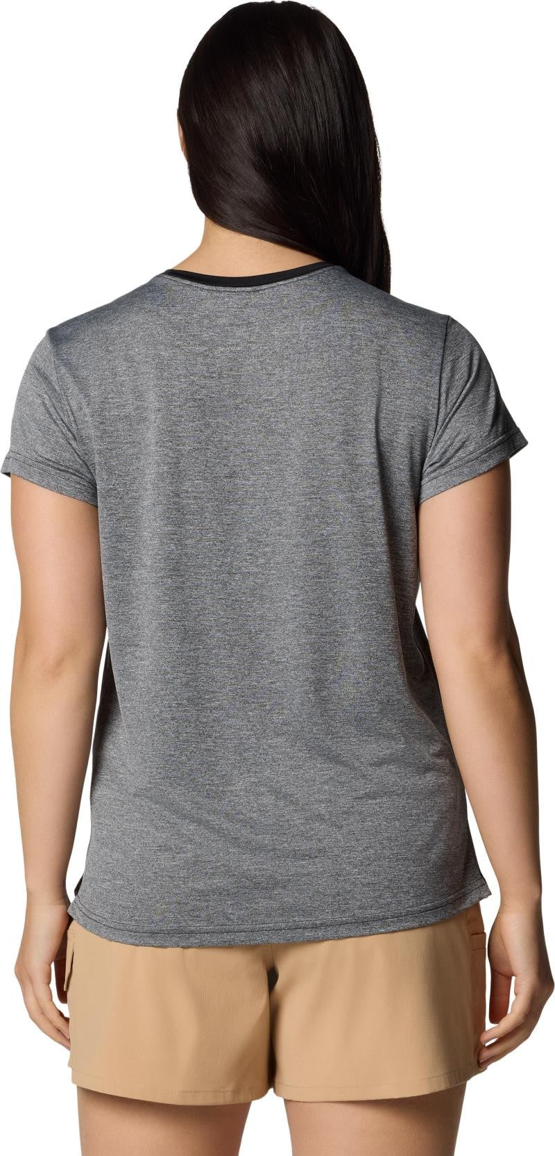 Bluevista Hill SS Crew - Womens - black heather 1