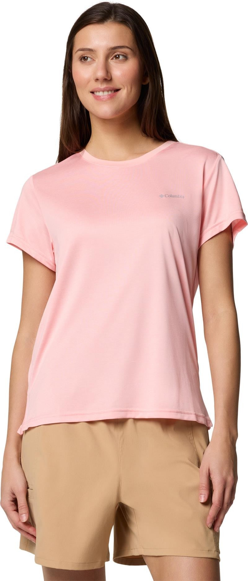 Bluevista Hill SS Crew - Womens - pink sand heather 1