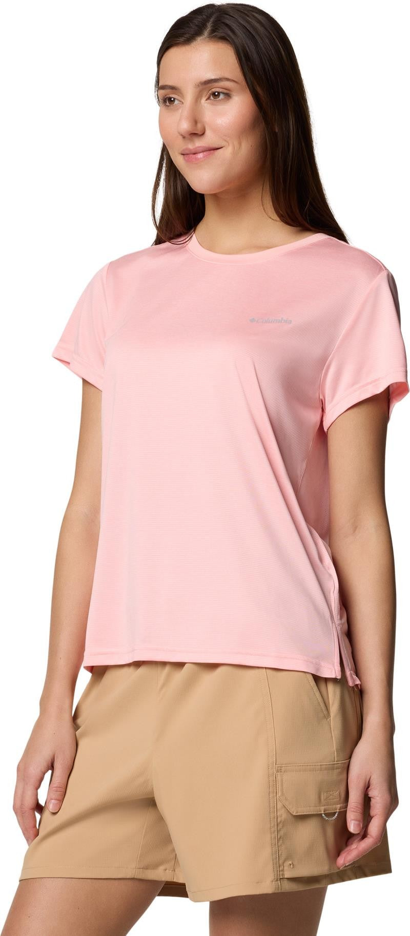 Bluevista Hill SS Crew - Womens - pink sand heather 1