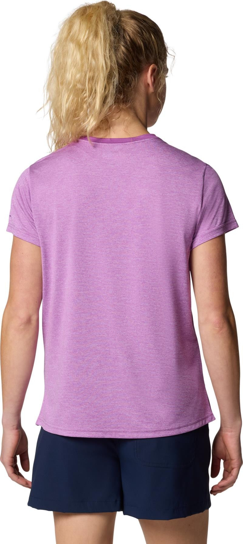 Bluevista Hill SS Crew - Womens - razzle heather 1