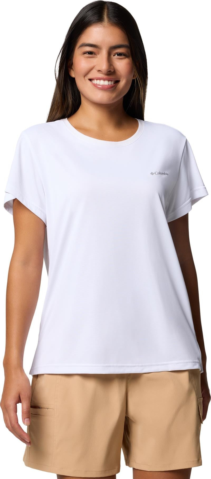 Bluevista Hill SS Crew - Womens - white 1