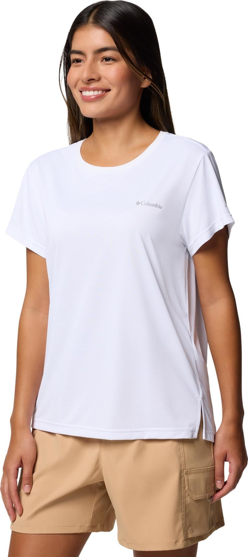 Bluevista Hill SS Crew - Womens - white 1
