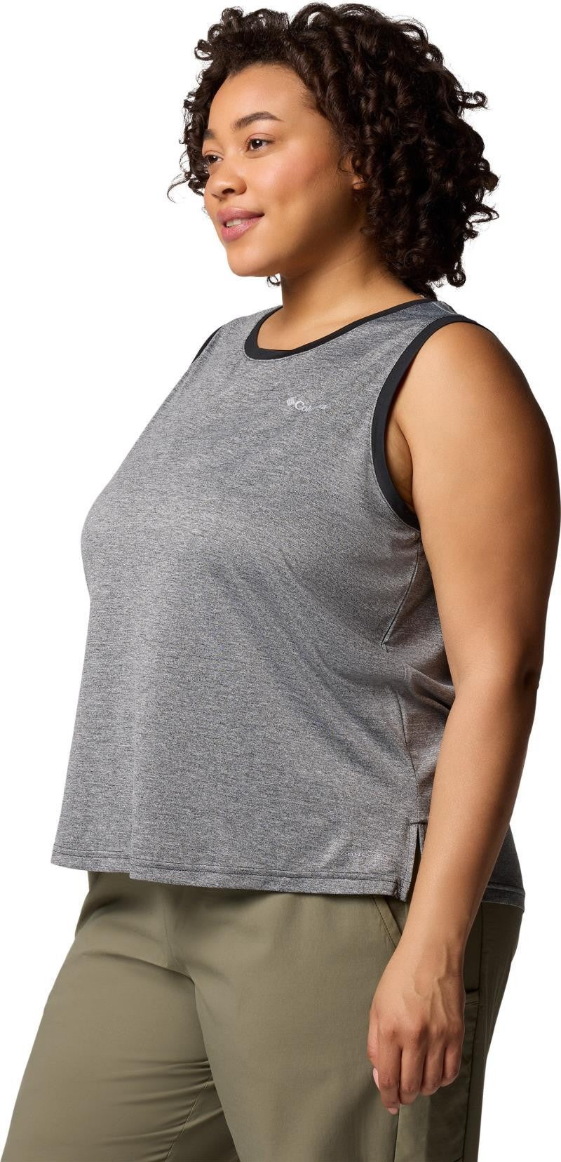 Bluevista Hill Tank, Extended - Womens - black heather 1