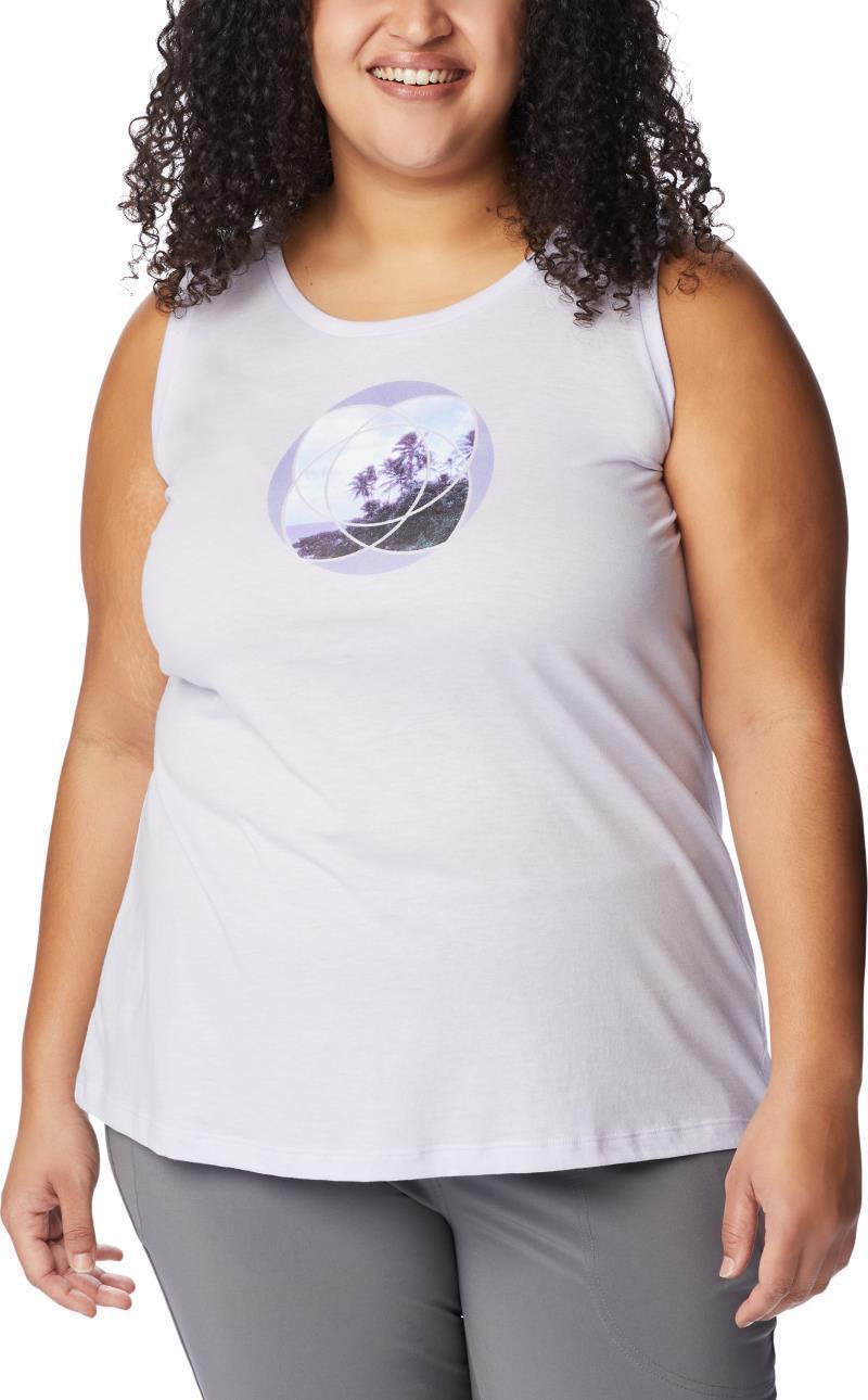 Bluff Mesa Tank, Extended - Womens - purple tint heather / meditation isle grx 1