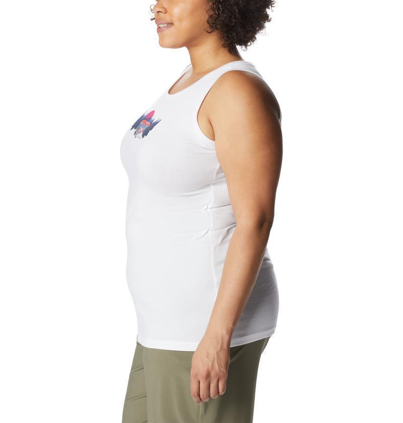 Bluff Mesa Tank, Extended - Womens - white / van life 3 1