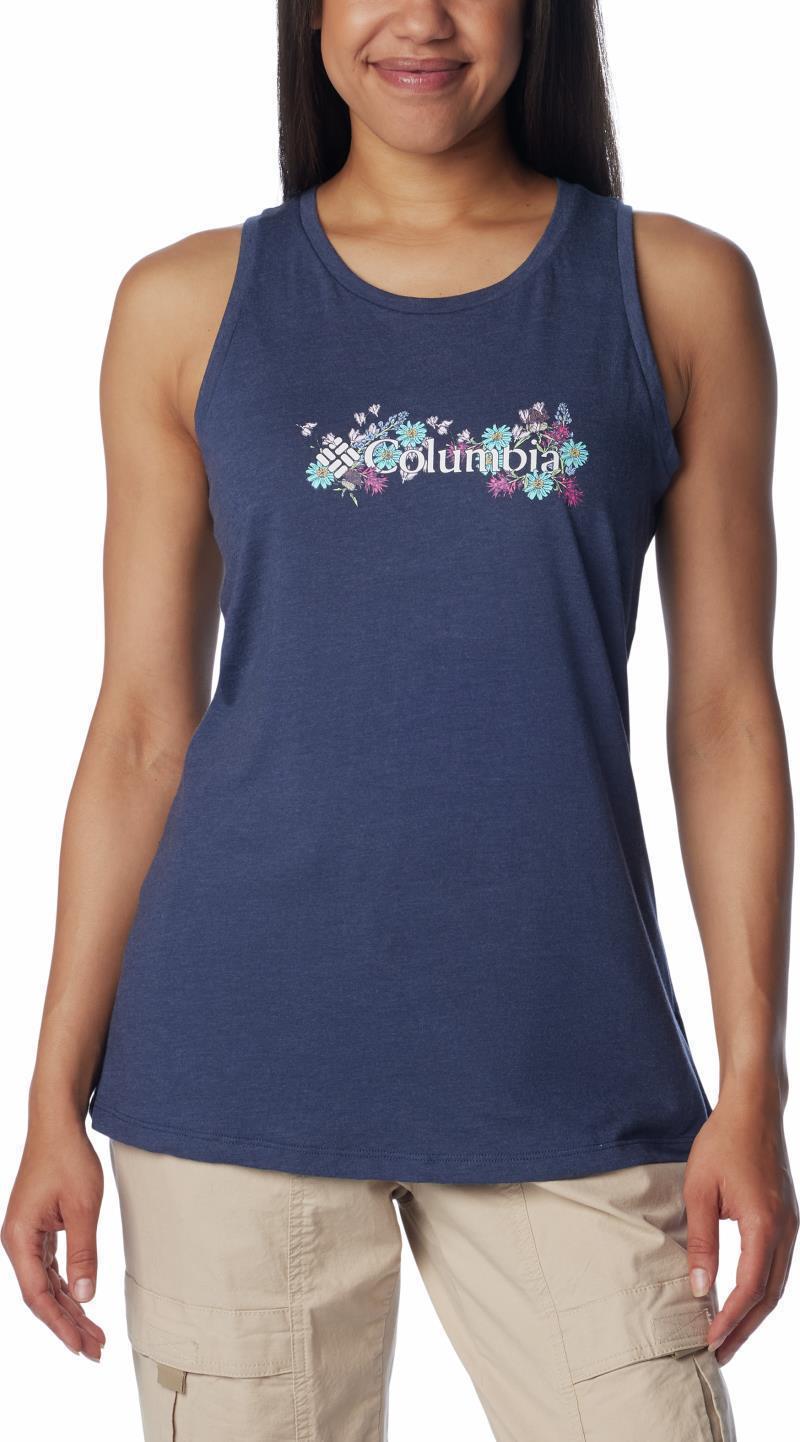 Bluff Mesa Tank - Womens - nocturnal heather / branded bouquet two 1