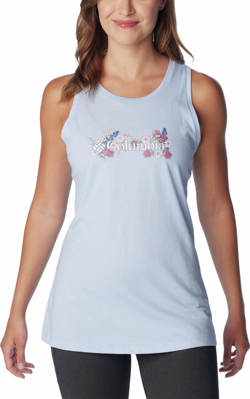 Bluff Mesa Tank - Womens - whisper heather / branded bouquet two 1