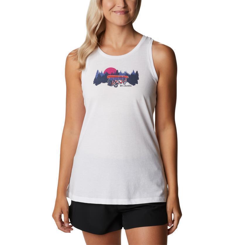 Bluff Mesa Tank - Womens - white / van life 3 1