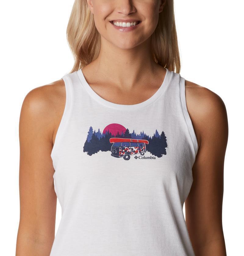 Bluff Mesa Tank - Womens - white / van life 3 1