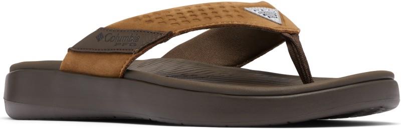 Boatside Flip Lea - Mens - tundra / light brown 1