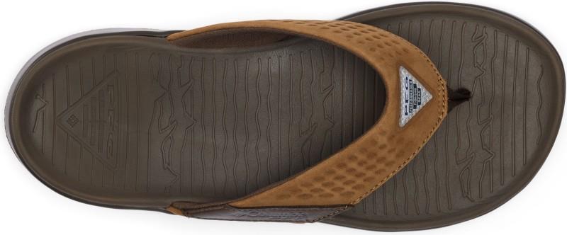 Boatside Flip Lea - Mens - tundra / light brown 1