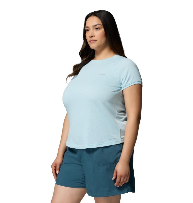 Bogata Bay SS Tee, Extended - Womens - marine light 1