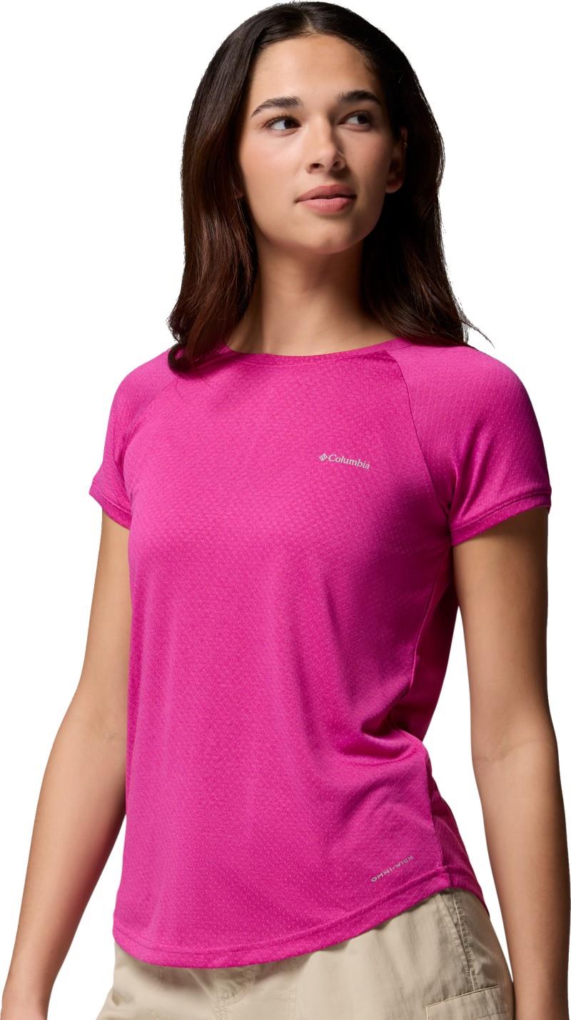 Bogata Bay SS Tee - Womens - fuchsia 1