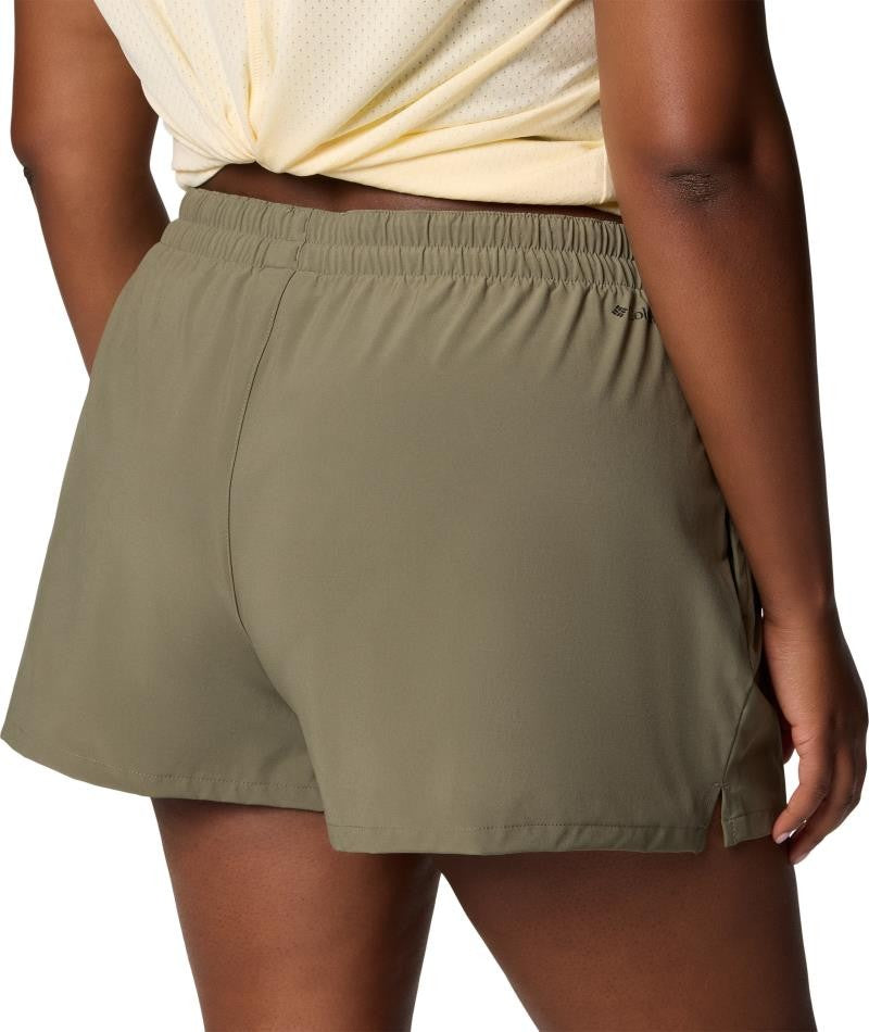 Bogata Bay Shorts II, 3" Inseam, Extended - Womens - stone green 1