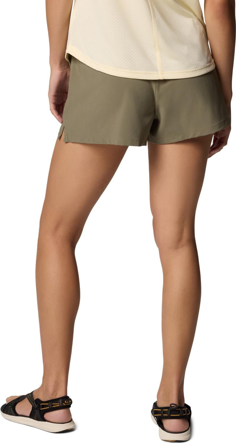 Bogata Bay Shorts II, 3" Inseam - Womens - stone green 1