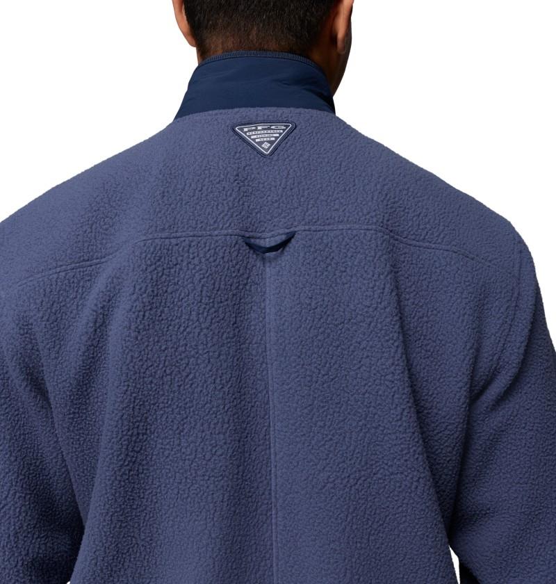 Bonefish Flats Full-Zip Fleece - Mens - nocturnal / collegiate navy 1