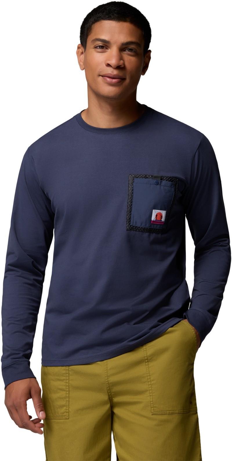 Bonefish Flats LS Tee - Mens - nocturnal 1