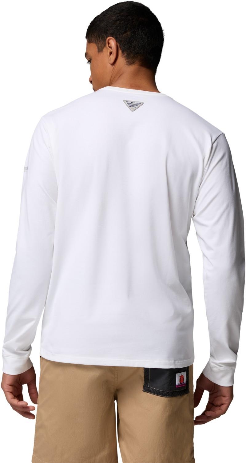 Bonefish Flats LS Tee - Mens - white 1