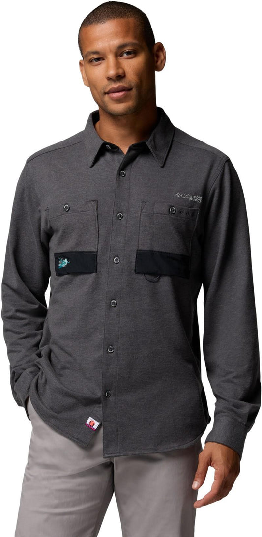 Bonefish Flats Overshirt - Mens - shark / black 1