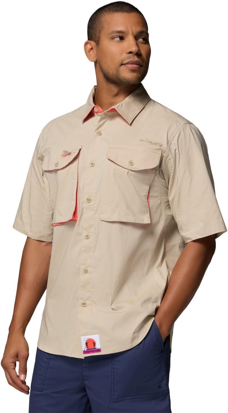 Bonefish Flats SS Shirt - Mens - ancient fossil 1