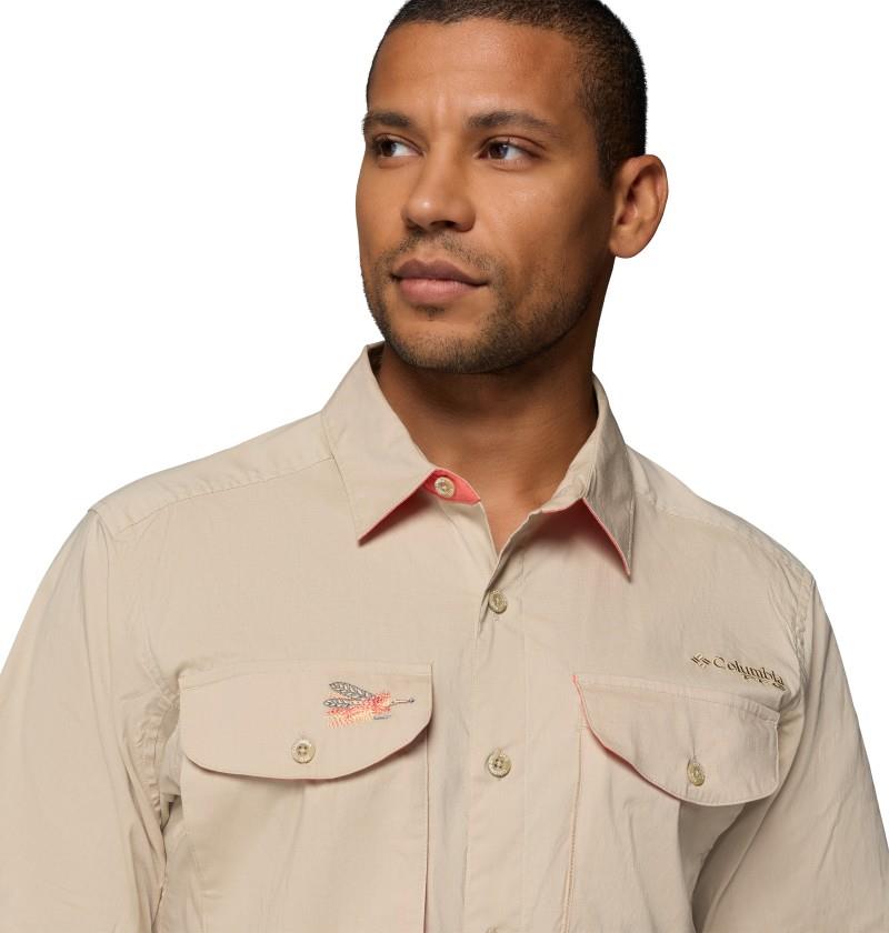 Bonefish Flats SS Shirt - Mens - ancient fossil 1
