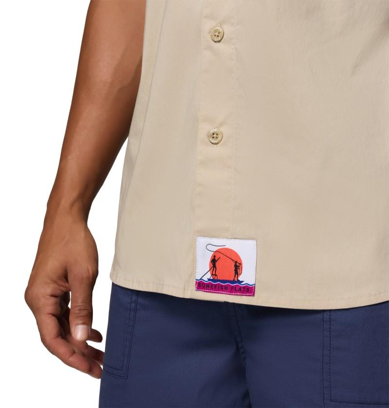 Bonefish Flats SS Shirt - Mens - ancient fossil 1