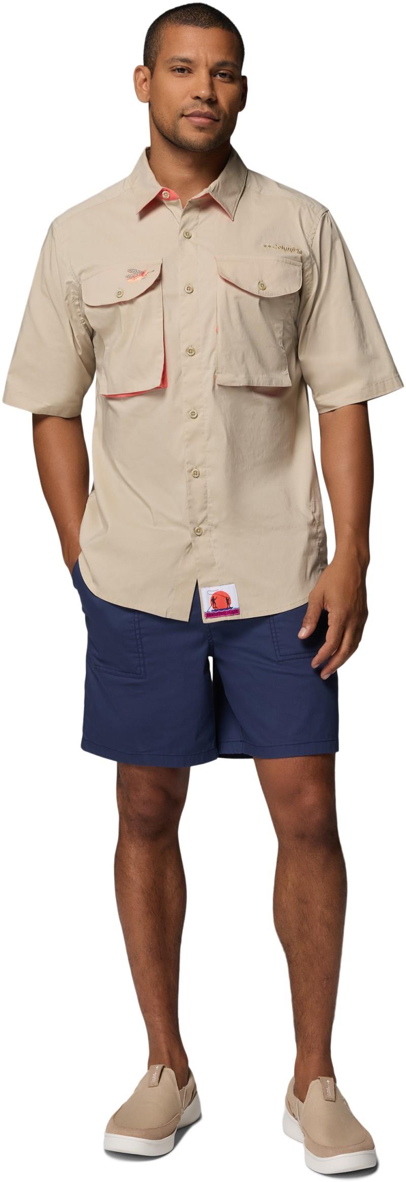 Bonefish Flats SS Shirt - Mens - ancient fossil 1