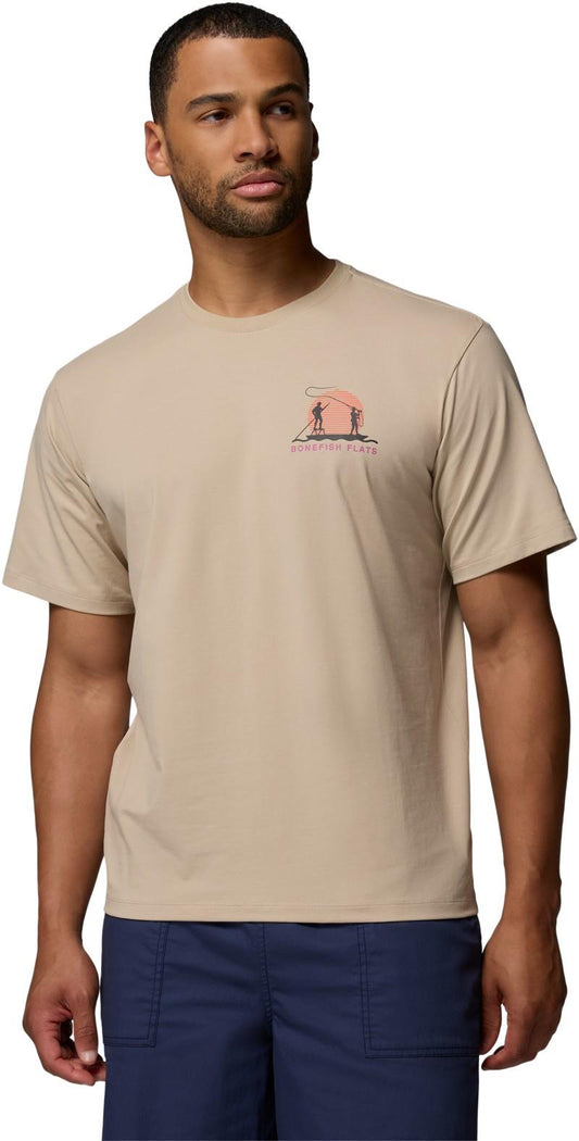 Bonefish Flats SS Tee - Mens - ancient fossil 1
