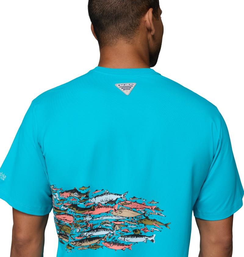 Bonefish Flats SS Tee - Mens - ocean teal 1