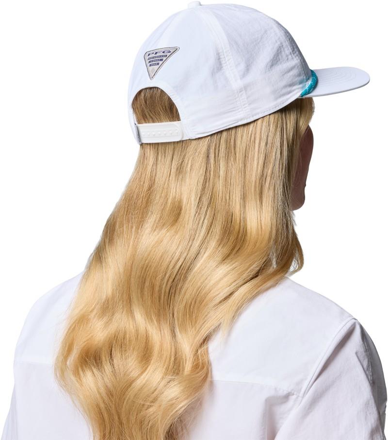 Bonefish Flats Snapback - white / ocean teal / fly 1 1