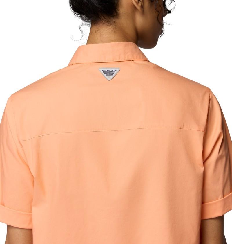 Bonefish Flats Woven SS - Womens - bright nectar / guava pink 1