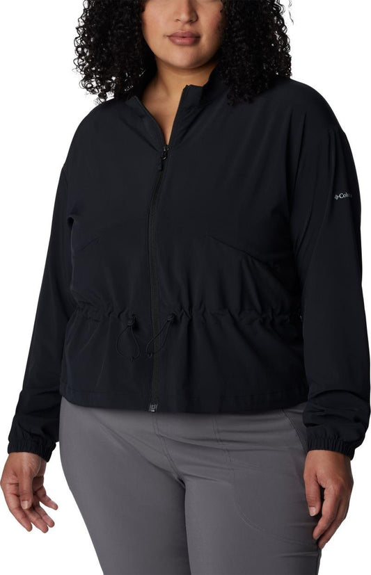 Boundless Beauty Full Zip - Plus - Womens - Black 1