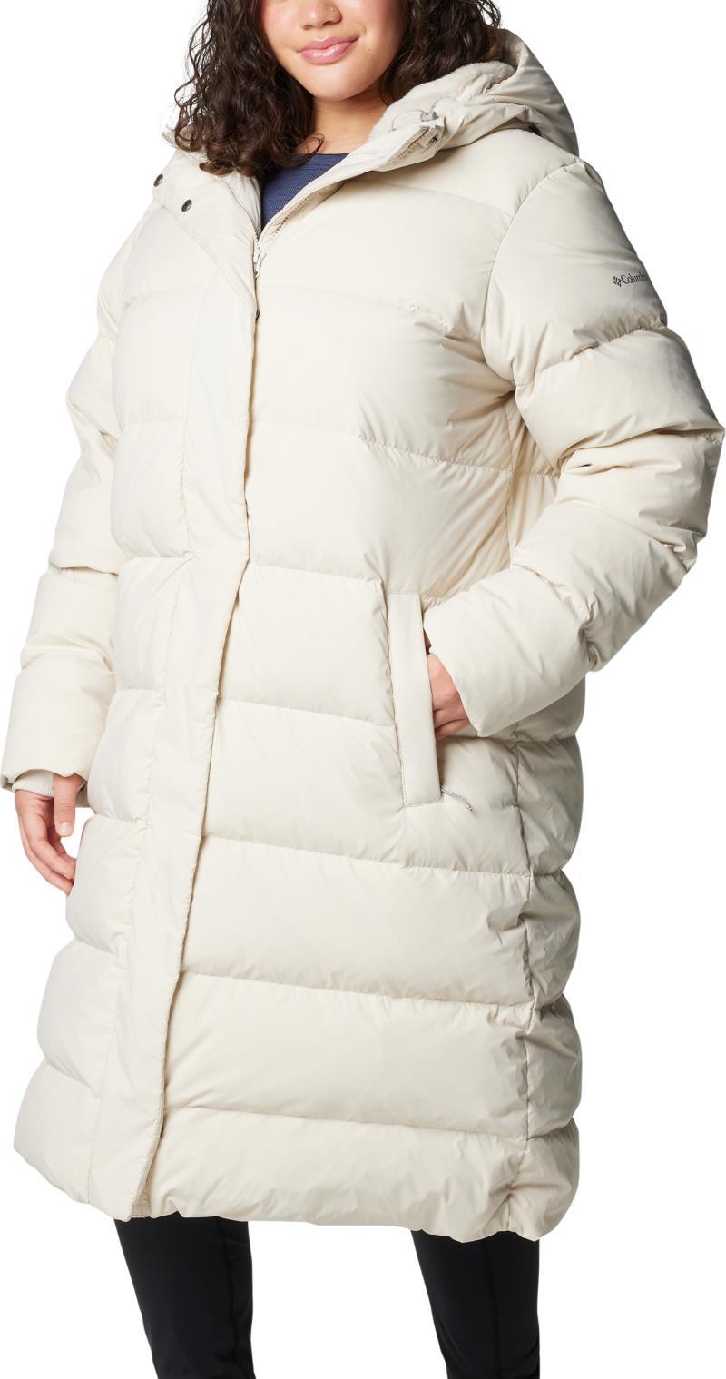 Boundless Days Long Down Jacket, Extended - Womens - dark stone 1