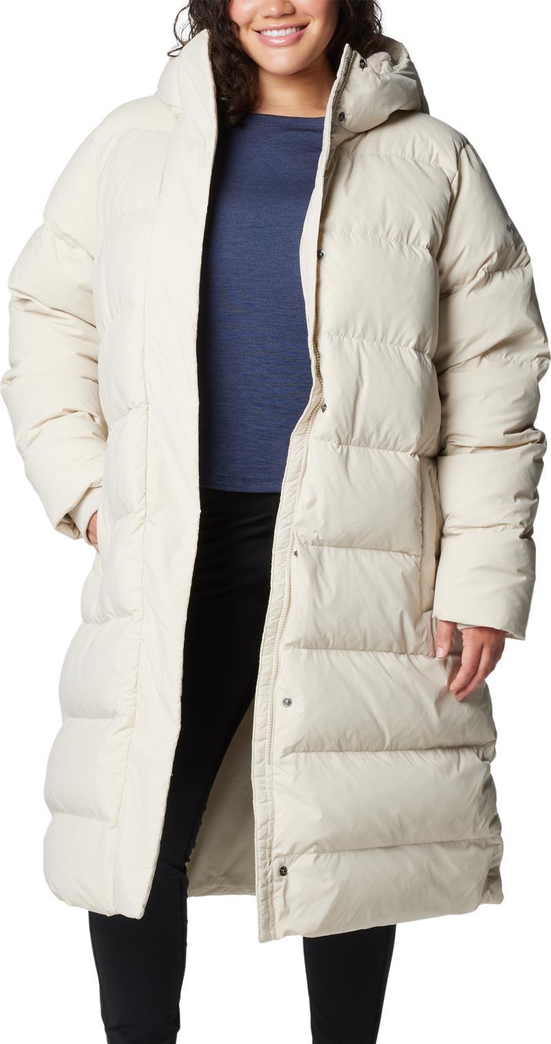 Boundless Days Long Down Jacket, Extended - Womens - dark stone 1