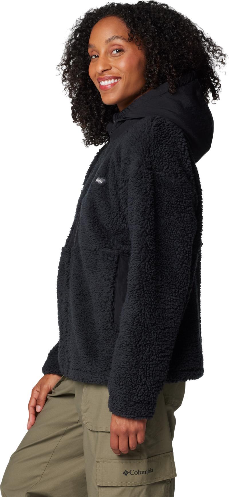 Boundless Discovery Hooded Sherpa - Womens - Black 2