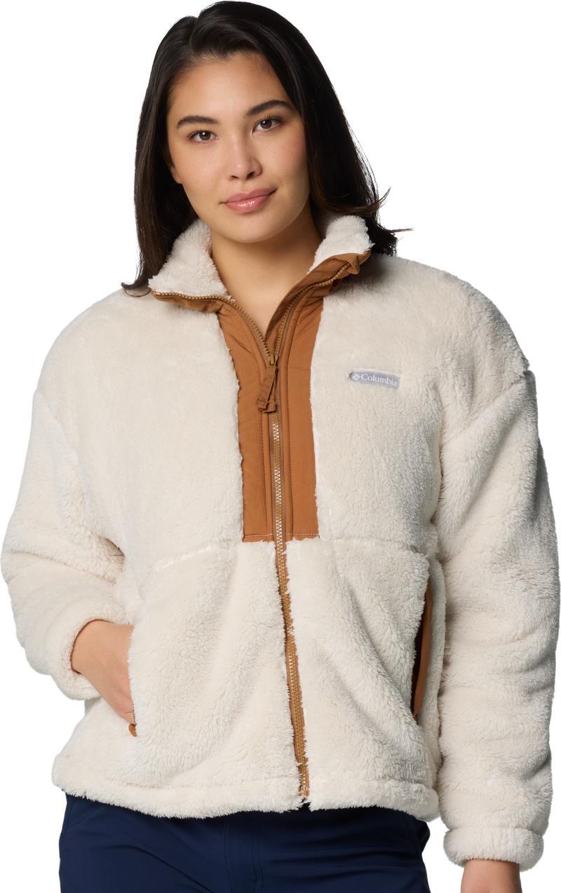 Boundless Discovery Sherpa Full Zip II - Womens - chalk / camel brown 1