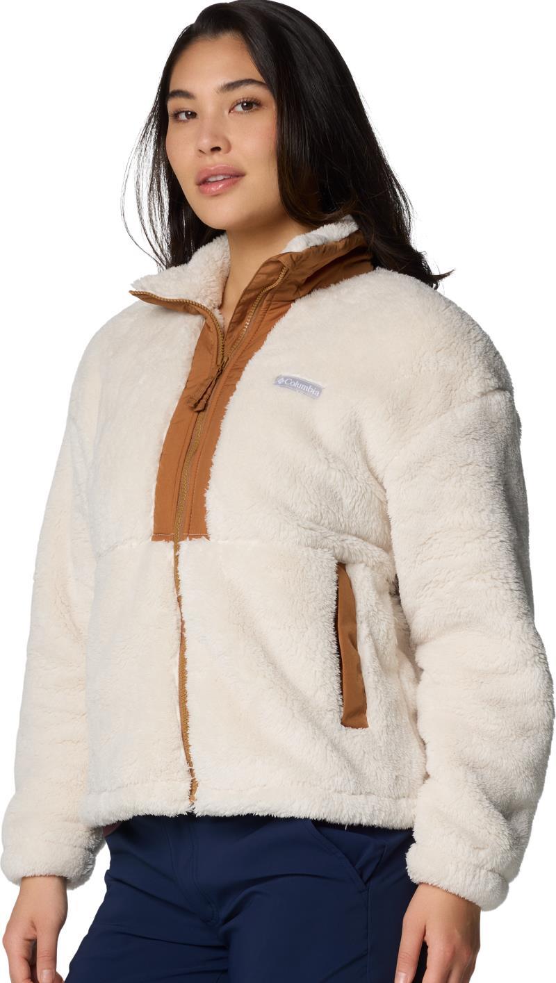 Boundless Discovery Sherpa Full Zip II - Womens - chalk / camel brown 1