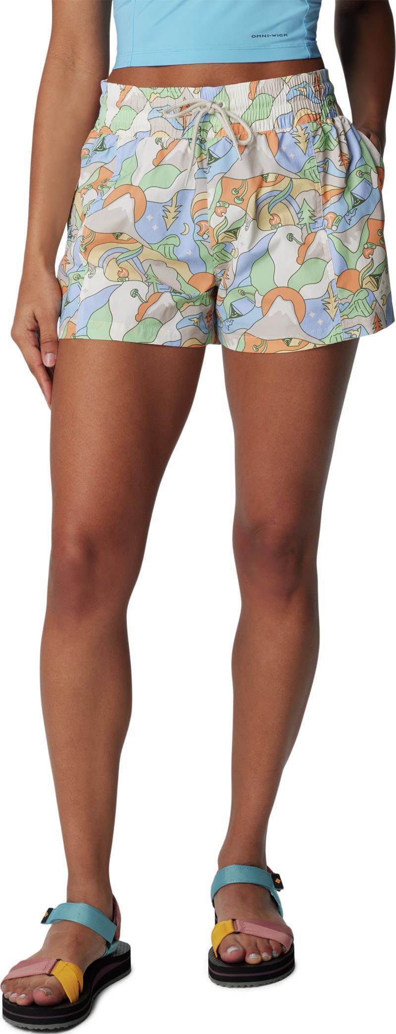 Boundless Trek Active Shorts, 3" Inseam - Womens - Dark Stone Epicamp 1